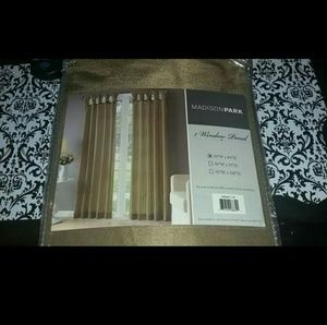 Madison Avenue Taupe Curtains